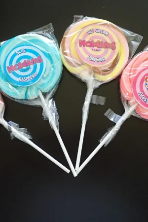 Wheel lollipop sweets