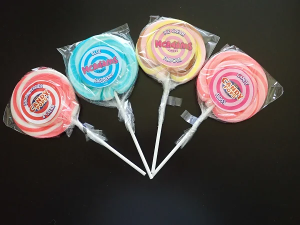 Wheel lollipop sweets